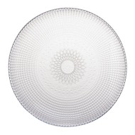 Prato 19cm Para Sobremesa Oriental de Vidro